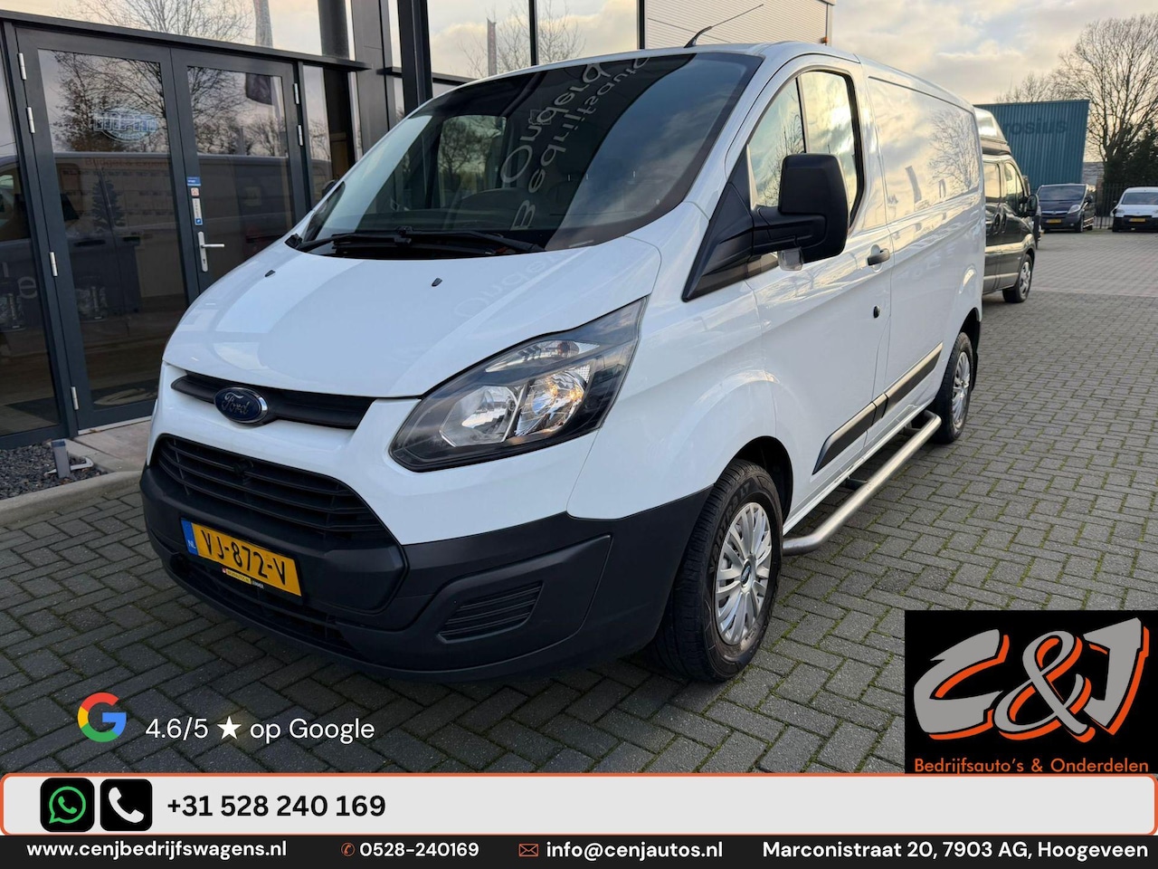 Ford Transit Custom - 270 2.2 TDCI L1H1 Ambiente zijschade - AutoWereld.nl