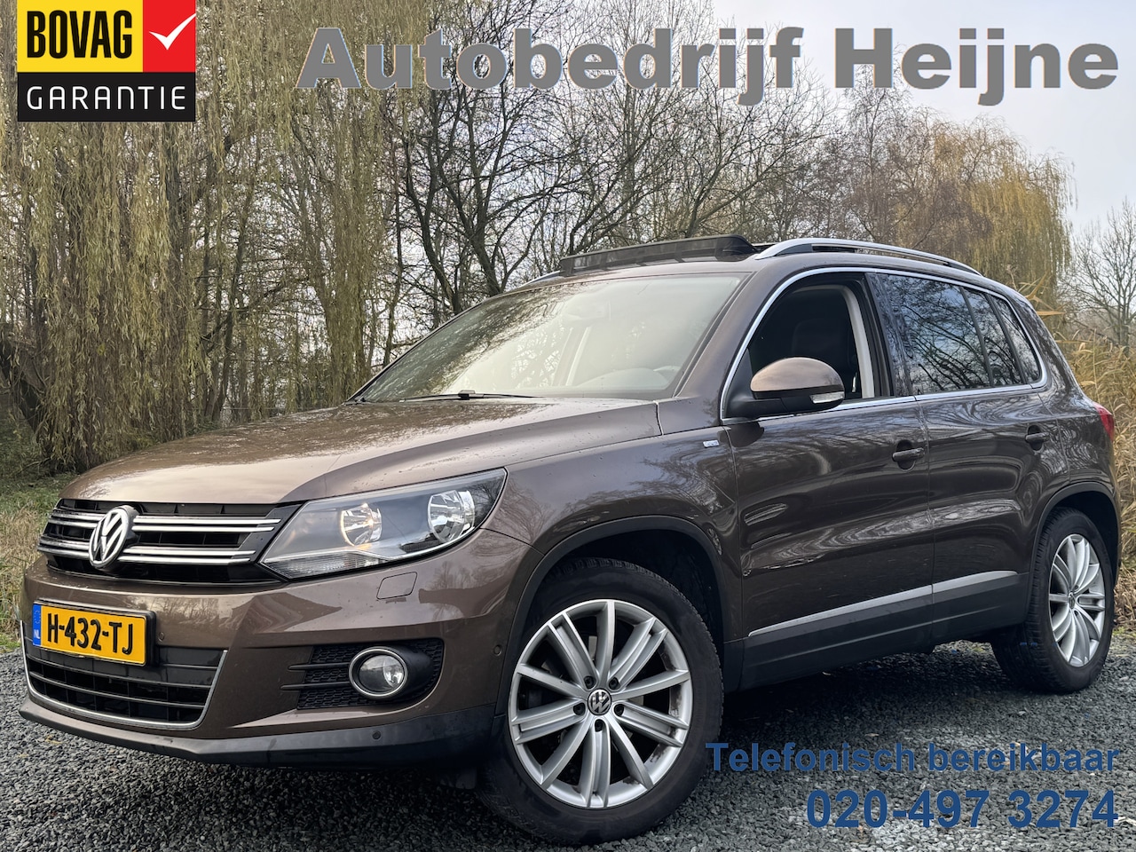 Volkswagen Tiguan - 1.4 TSI DSG 160PK CUP SPORT NAVI/TREKHAAK/PANORAMADAK - AutoWereld.nl