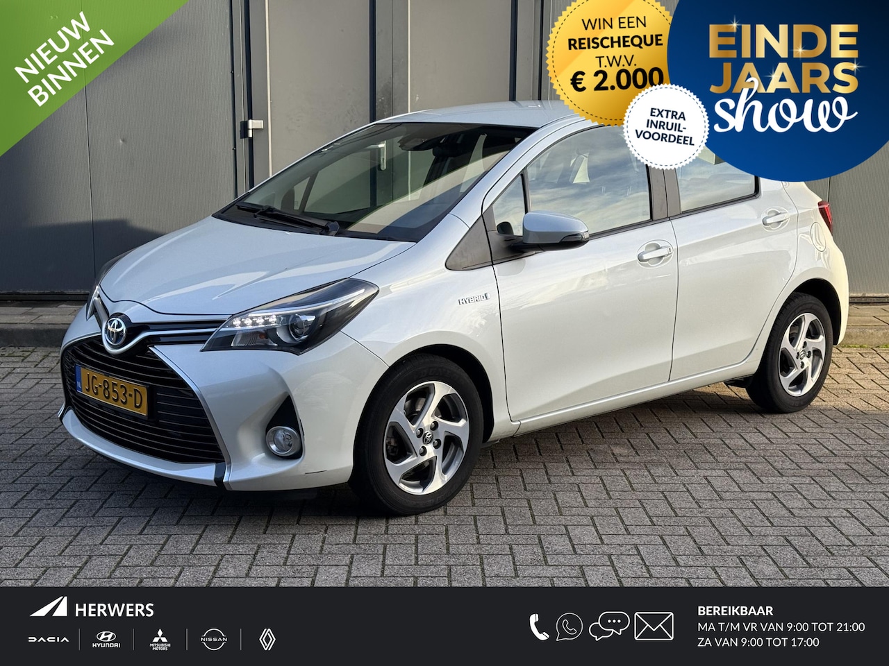 Toyota Yaris - 1.5 Hybrid Trend / Achteruitrijcamera / Cruise Control / Navigatie / Bluetooth / Airco / N - AutoWereld.nl