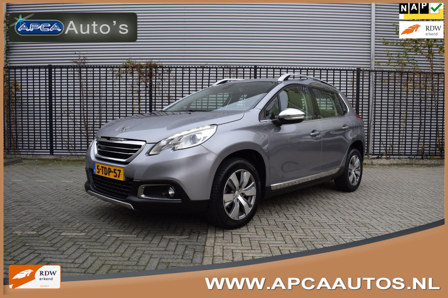 Peugeot 2008 - 1.2 VTi Aut. Allure 12 mnd GARANTIE DealerOH DBriem VV 1e Eig NLauto Carplay Navi CruiseC - AutoWereld.nl