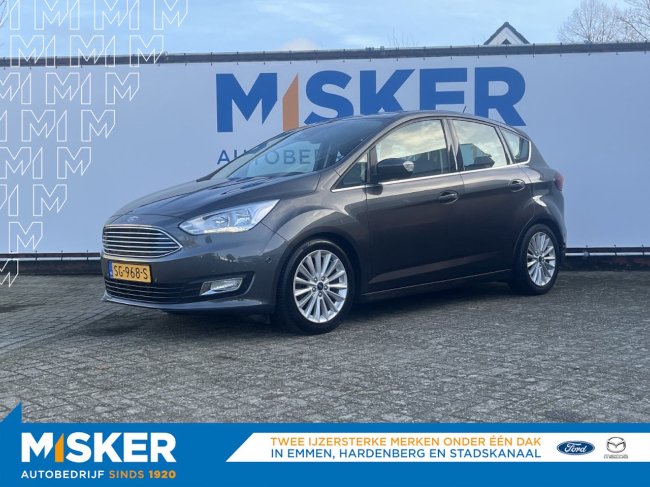 Ford C-Max - 1.0 Titanium CAMERA/ELEKTR.ACHTERKLEP/CLIMATE/DEALERONDERHOUDEN - AutoWereld.nl