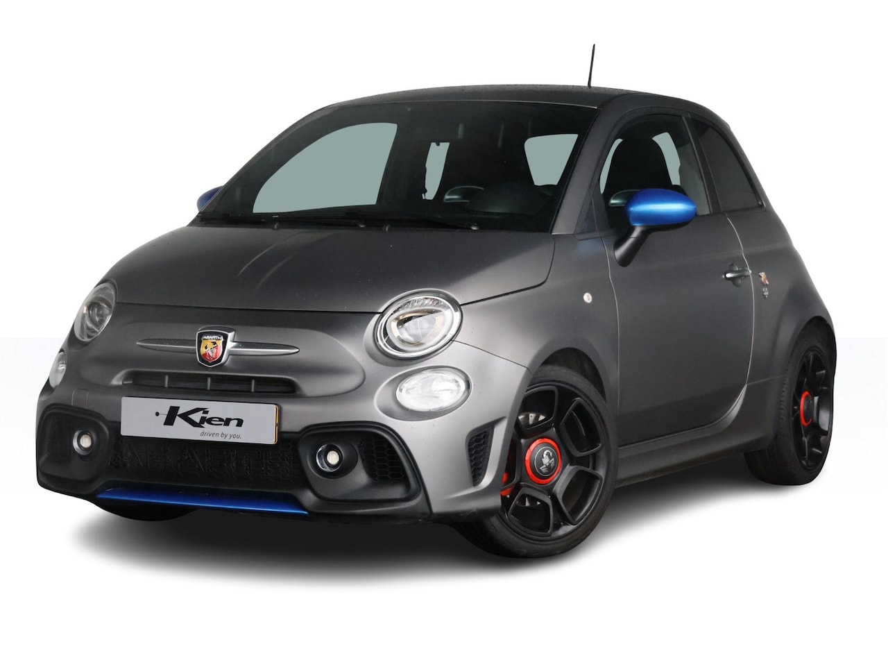 Abarth 595 - Formula 4 F595 | 165pk 230 Nm koppel | Mat grijs | Unieke uitvoering | - AutoWereld.nl