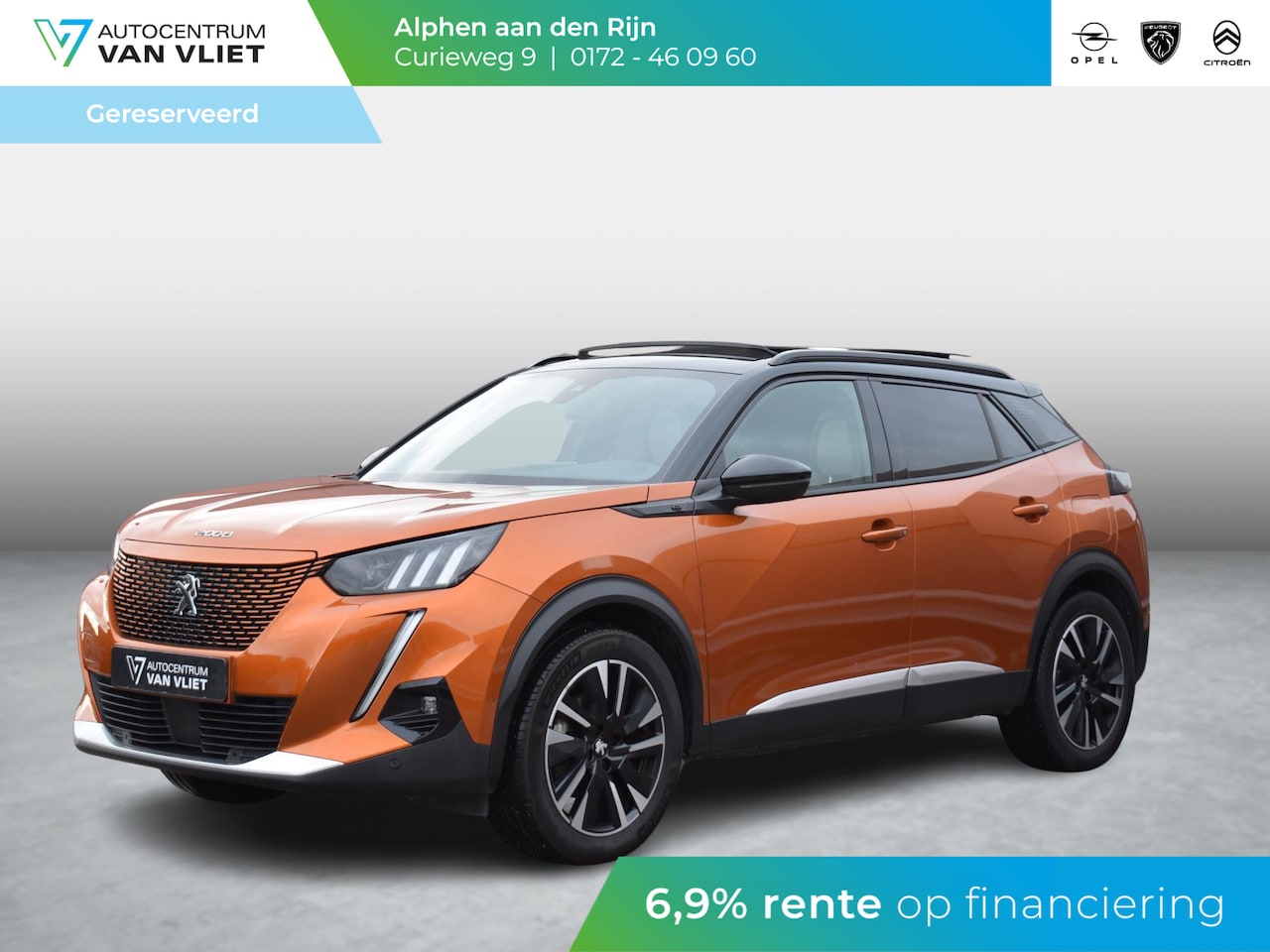 Peugeot e-2008 - EV GT Première 1 fase 50 kWh SCHUIF- KANTELDAK | NAVI & CARPLAY | ACHTERUITRIJCAMERA MET S - AutoWereld.nl