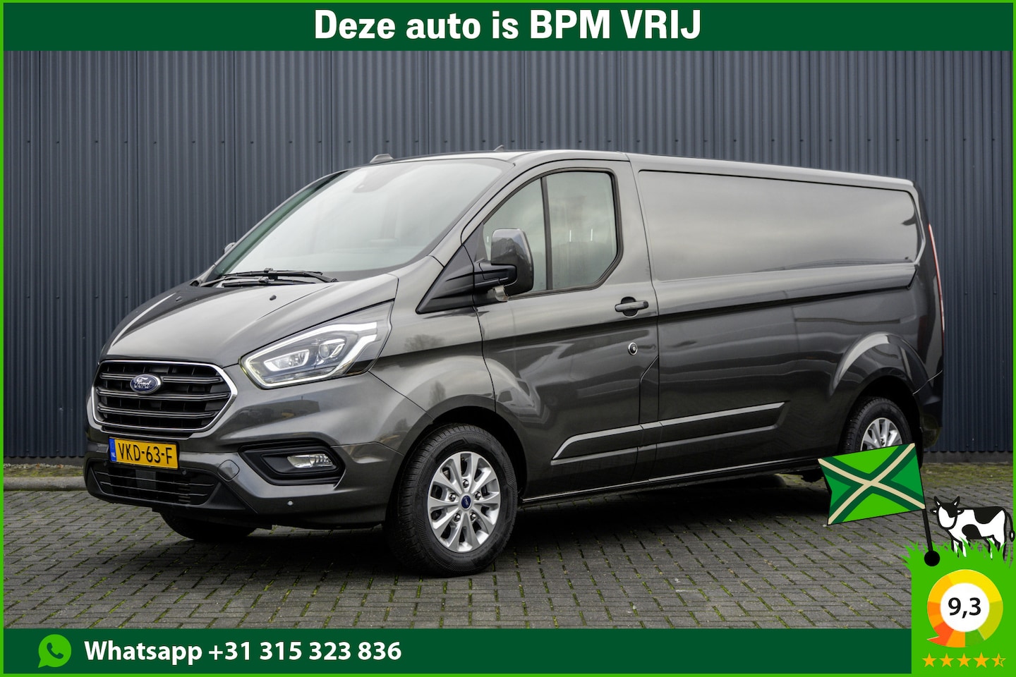 Ford Transit Custom - 2.0 TDCI L2H1 Limited | 170PK | Cruise | Navi | Airco | Camera - AutoWereld.nl