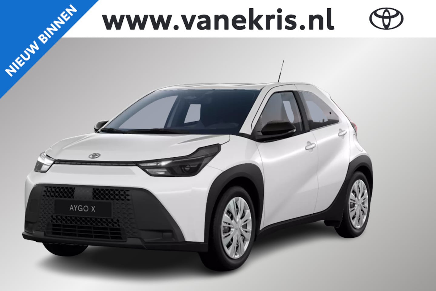 Toyota Aygo X - Hybrid 115 play Hybrid 115 play, Nieuw en snel leverbaar met €500 inruilpremie!! - AutoWereld.nl