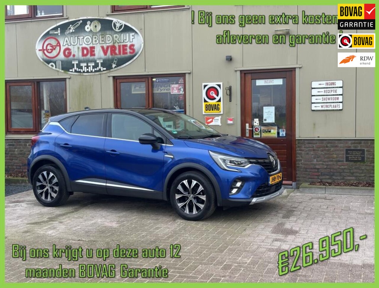 Renault Captur - 1.3 mild hybrid 140 Intens - Prijs inclusief 12 maanden BOVAG-garantie en afleveren – - AutoWereld.nl