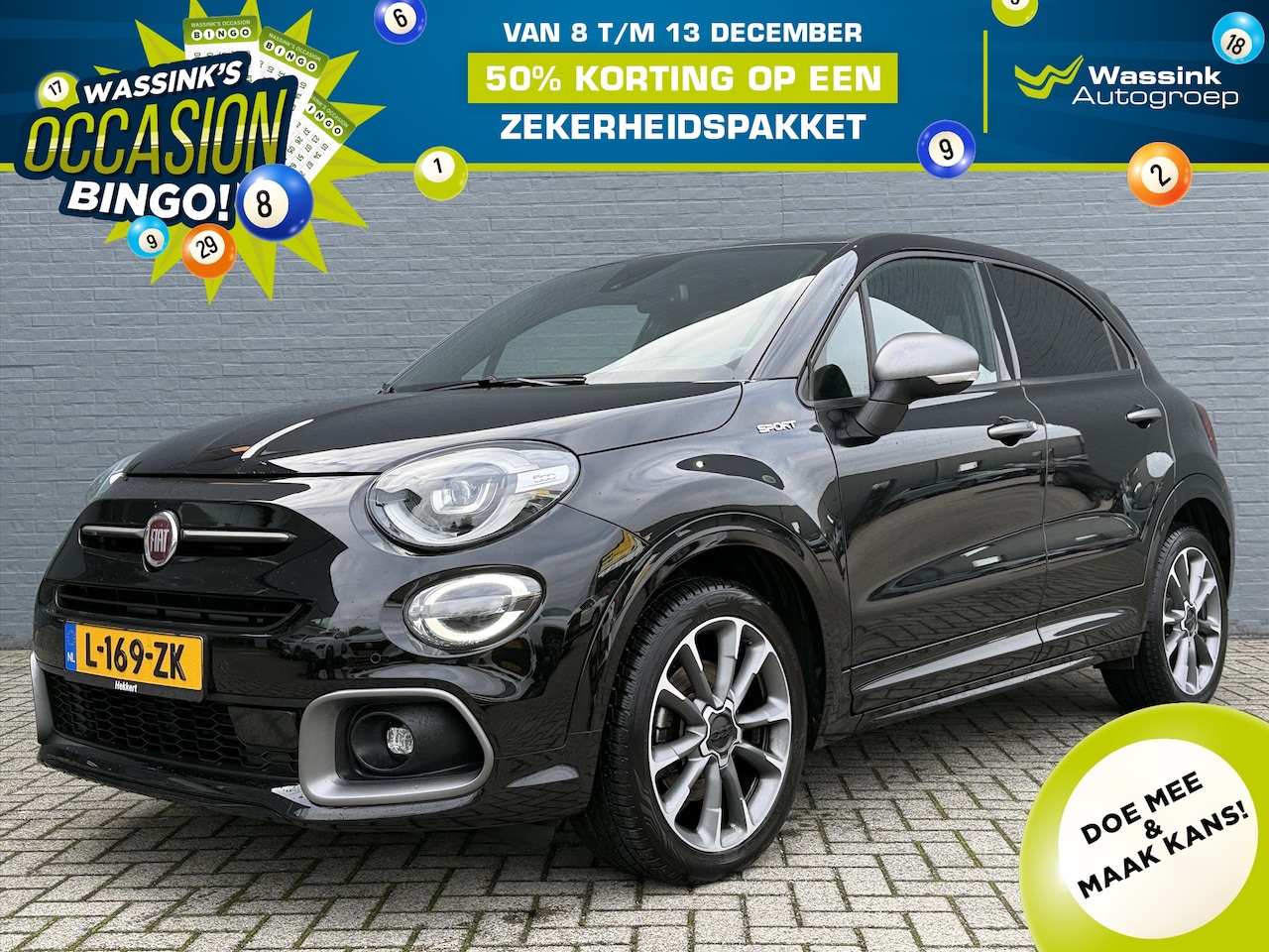 Fiat 500 X - 1.3 FireFly Turbo 150pk DCT Sport | All Season Banden | Navigatie | Lederen Bekleding | Ac - AutoWereld.nl