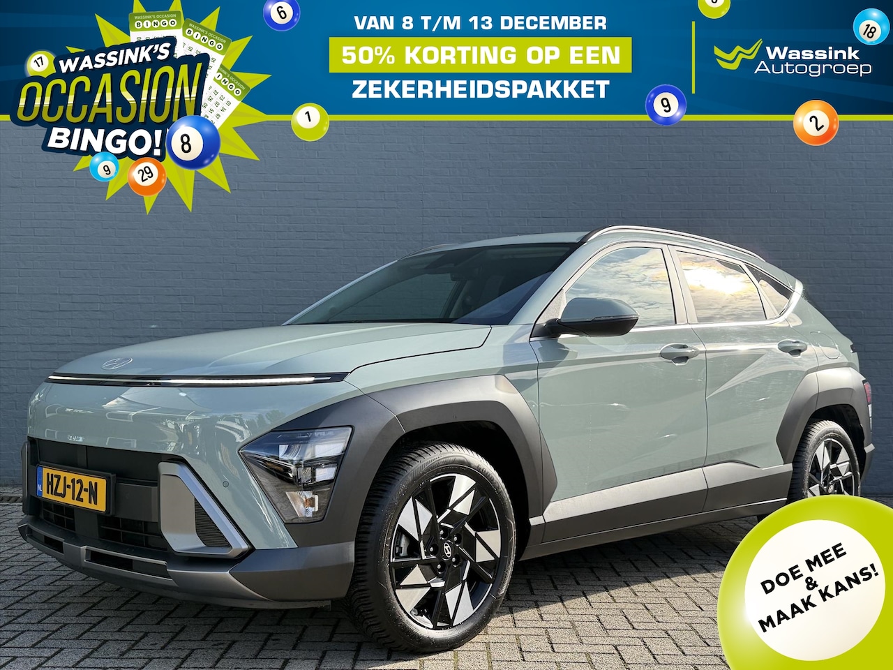 Hyundai Kona - New 1.6 GDI HEV 141pk DCT Comfort Smart | Cruise Control | Navigatie | Stoel & Stuurverwam - AutoWereld.nl
