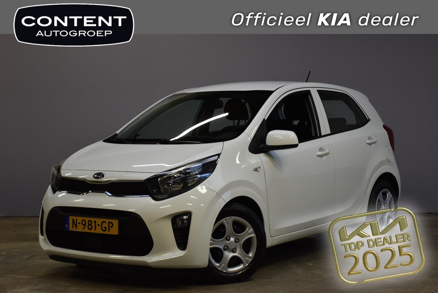 Kia Picanto - 1.0i ComfortLine 5-zits! I Airco - AutoWereld.nl