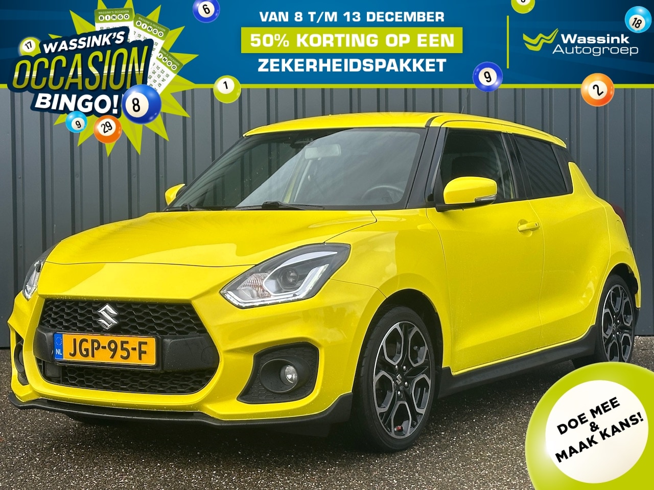 Suzuki Swift - 1.4 Boosterjet 140pk Sport I Winterset I Stoelverwarming I Keyless Entry I Adaptieve Cruis - AutoWereld.nl