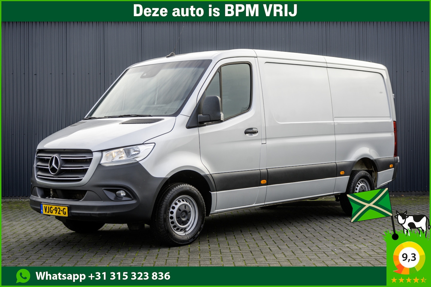 Mercedes-Benz Sprinter - 317CDI L2H1 | Automaat | Carplay | Trekgew.3500KG | M-bux | Cruise | Climate - AutoWereld.nl