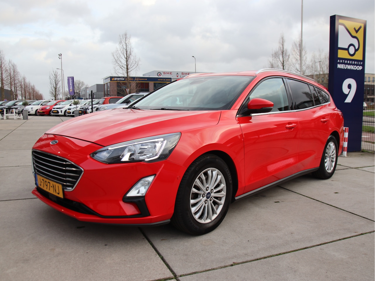 Ford Focus Wagon - 1.5 EcoBoost Titanium Business B&O, FULL LED, NL auto Eindejaar uitverkoop! - AutoWereld.nl