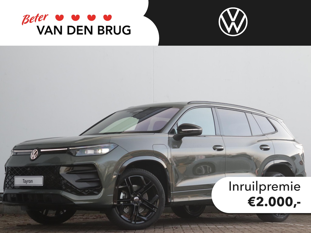 Volkswagen Tayron - R-Line-Edition 1.5 eHybrid 200 kW / 272 pk SUV 6 v Trekhaak | B&O | Lederen Bekleding | 36 - AutoWereld.nl