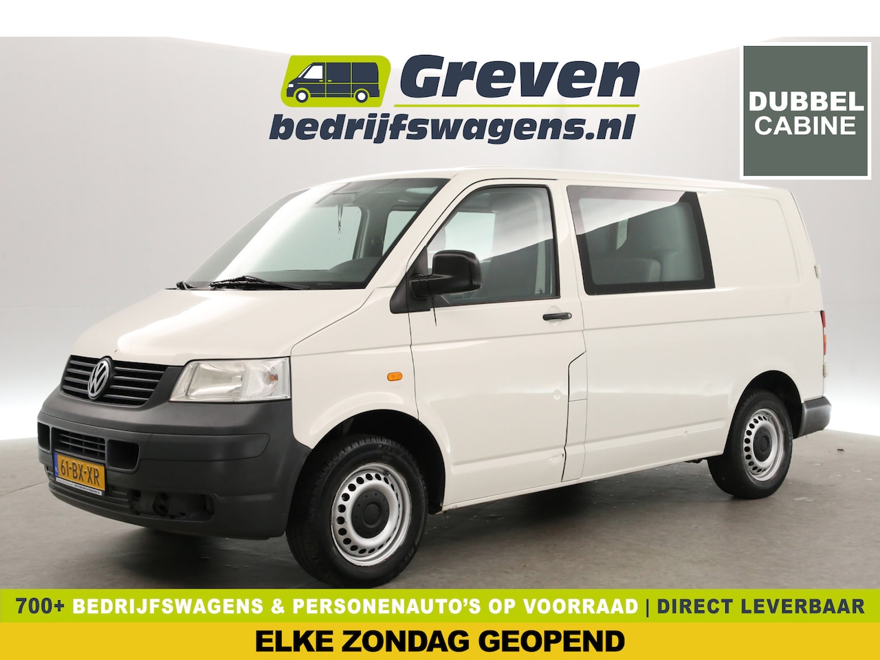 Volkswagen Transporter - 1.9 TDI L1H1 | MARGE | DC | 5-Zits | Schuifdeur | Radio - AutoWereld.nl