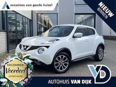 Nissan Juke - 1.2 DIG-T S/S Connect Edition | NL Auto/2e Eig./Voll.Historie/Navi/Clima/Cruise/360° Camer