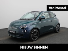 Fiat 500 C - 500e 42 kWh La Prima AUTOMAAT | LEDER | ADAPTIEVE CRUISE | CAMERA | NAVIGATIE | WINTERPAKK