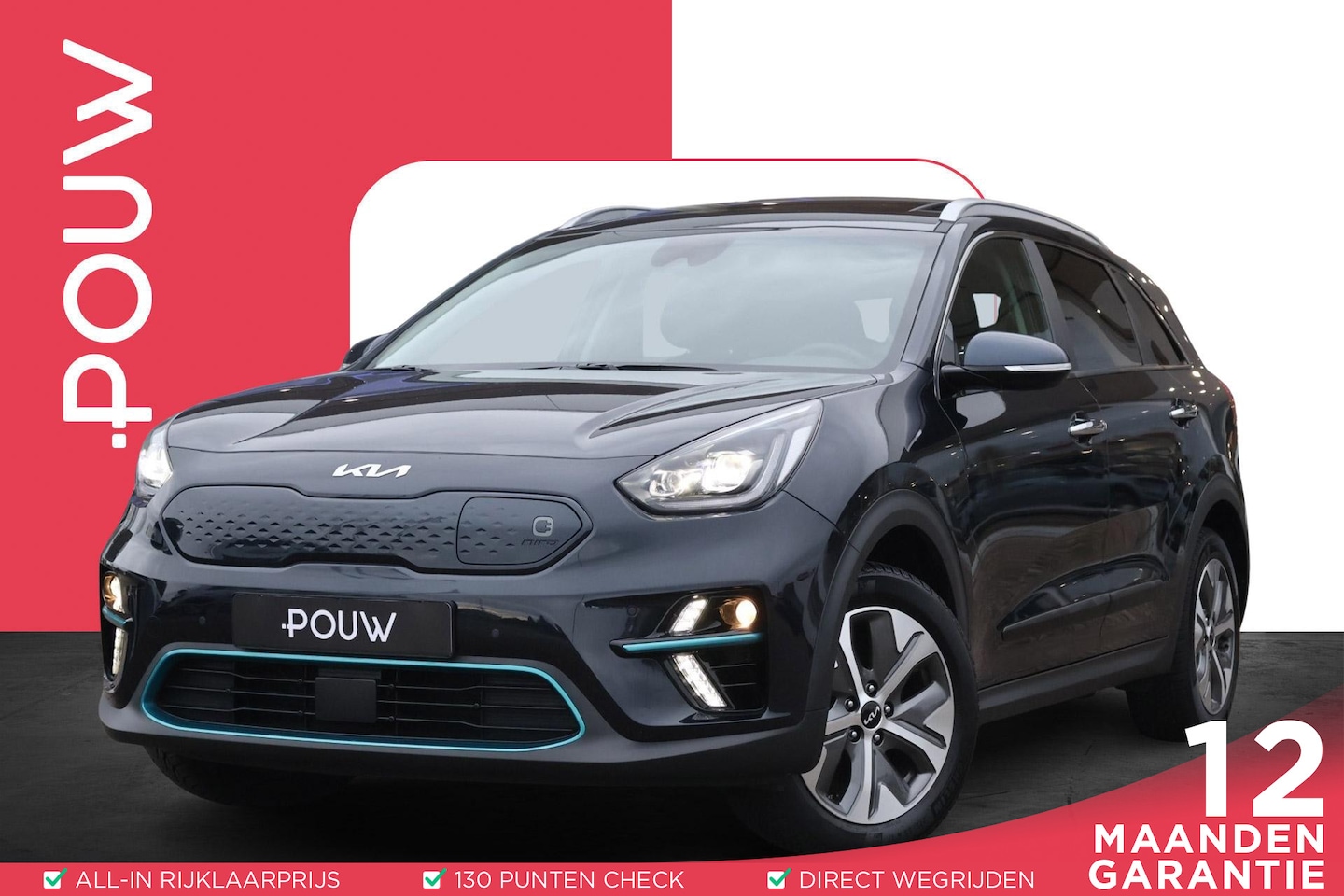 Kia e-Niro - 204pk DynamicPlusLine 64 kWh | SoH 97% | Navigatie | Schuifdak | Camera | PDC - AutoWereld.nl