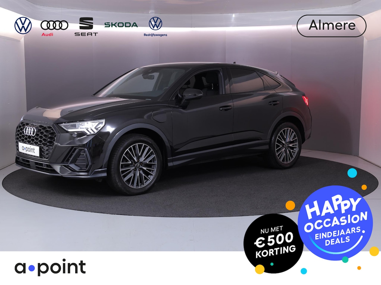 Audi Q3 Sportback - 45 TFSI e S Edition 245 pk S-tronic | Navigatie | Trekhaak (wegklapbaar) | Parkeersensoren - AutoWereld.nl