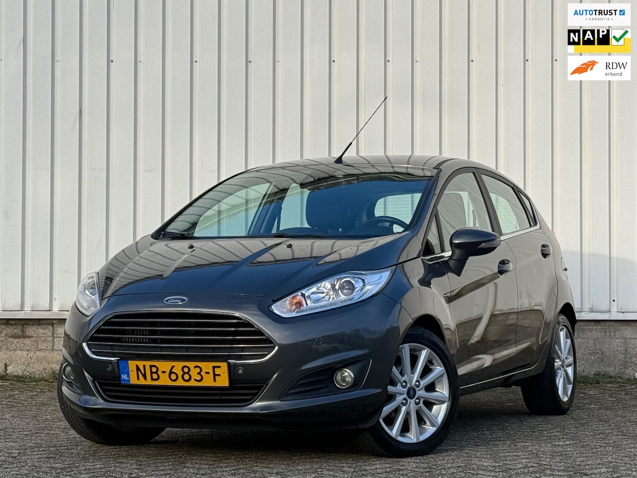 Ford Fiesta - 1.0 EcoBoost Titanium 2e Eigenaar,Climate,Cruise,Navi,PDC,Bleutooth,N.A.P! - AutoWereld.nl