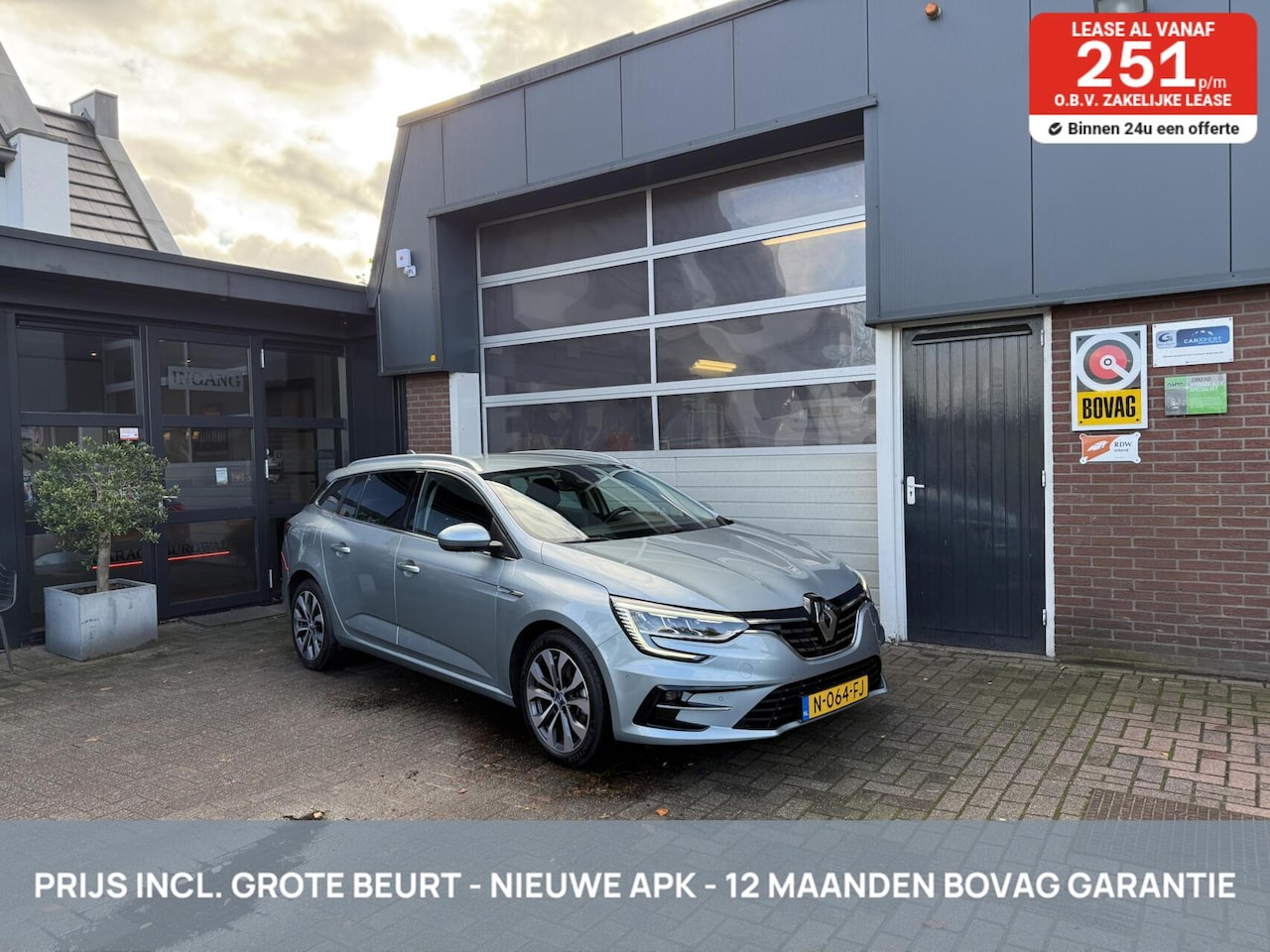 Renault Mégane E-Tech - Estate 1.6 Plug-In Hybrid 160 Intens *ALL-IN PRIJS* - AutoWereld.nl