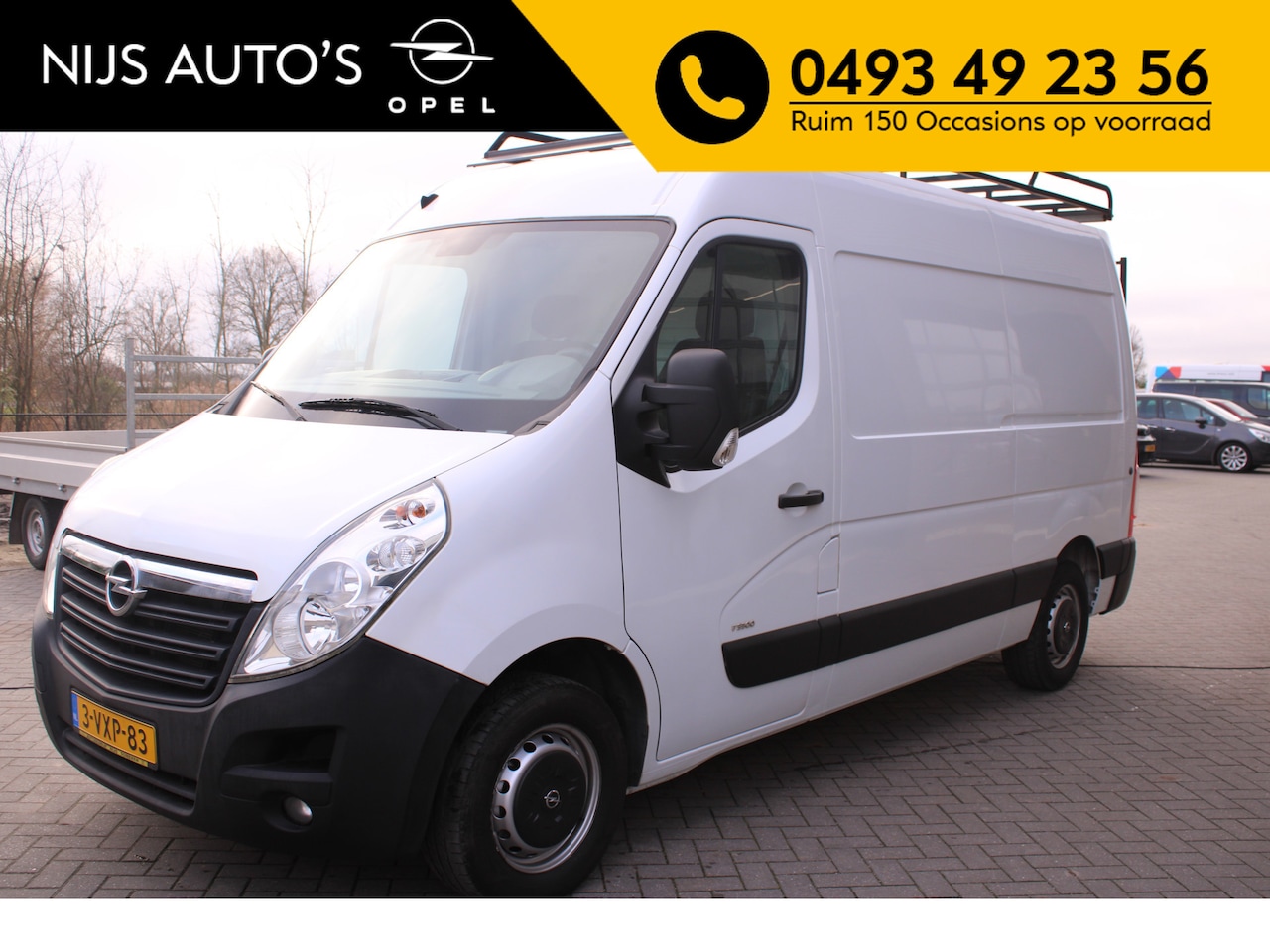 Opel Movano - 2.3 CDTI L2H3 | Camera / Airco / Trekhaak / Navi / Bluetooth / Radio-cd/mp3 speler - AutoWereld.nl
