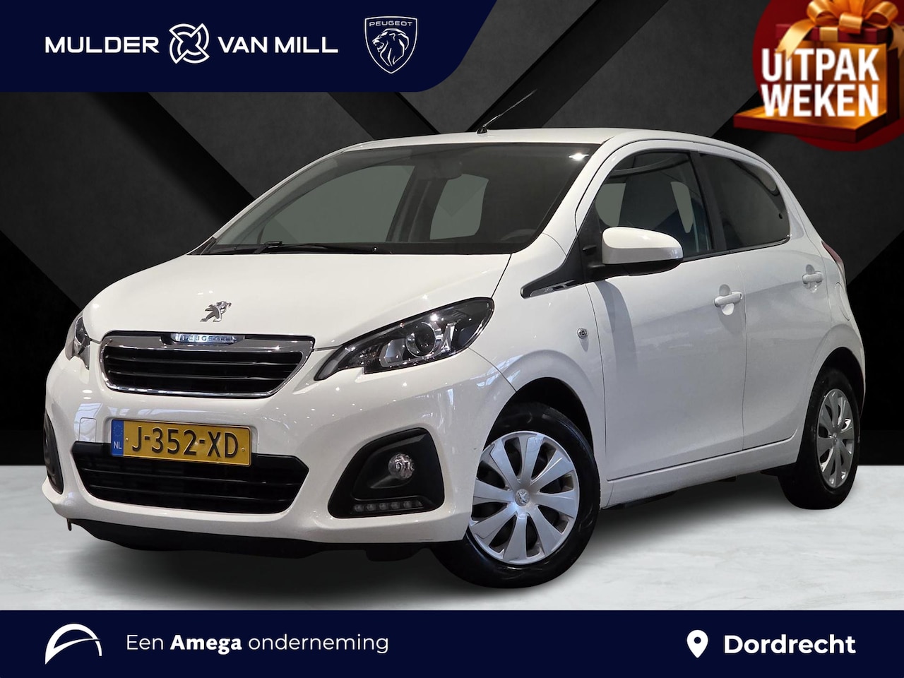 Peugeot 108 - 5-deurs Active 1.0 e-VTi 72pk | AIRCO | BLUETOOTH | PRIVACY GLASS | ELEKTR. PAKKET - AutoWereld.nl
