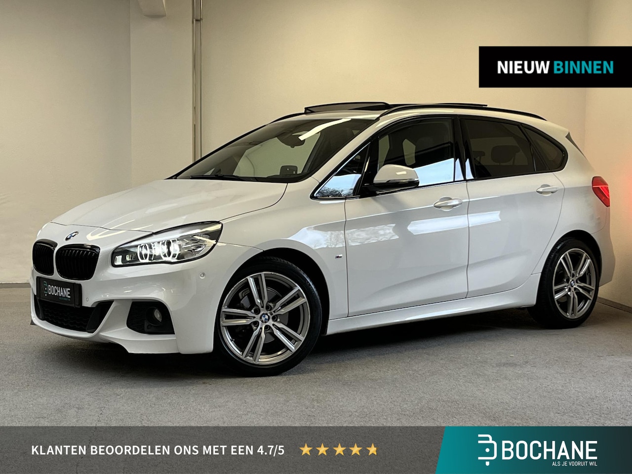 BMW 2-serie Active Tourer - 218i M-sport High Executive | PANO| CAMERA | HEAD-UP | - AutoWereld.nl
