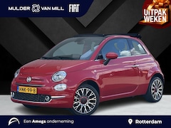 Fiat 500 C - Cabio RED 1.0 Hybrid 70pk | NAVI | CLIMA | DAB+ | 16" LM-VELGEN | APPLE CARPLAY / ANDROID
