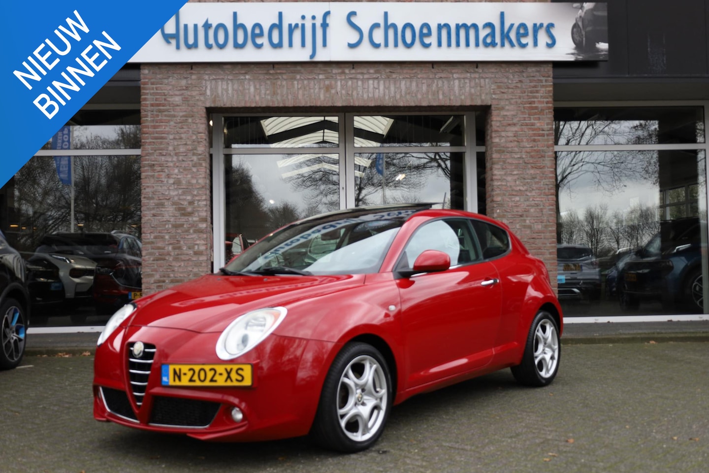 Alfa Romeo MiTo - 1.4 T Progression PANORAMADAK CLIMATE ELECTRISCHE-SPIEGELS SPORTSTOELEN 17''LMV PDC - AutoWereld.nl