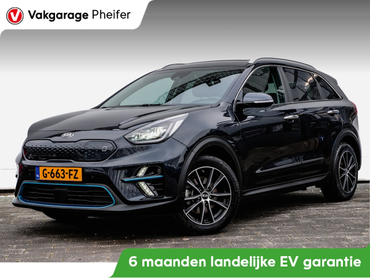 Kia e-Niro - ExecutiveLine 64 kWh Schuifdak/ Stoel-stuurverwarming/ Leer/ Camera/ Navigatie/ Jbl/ Carpl - AutoWereld.nl