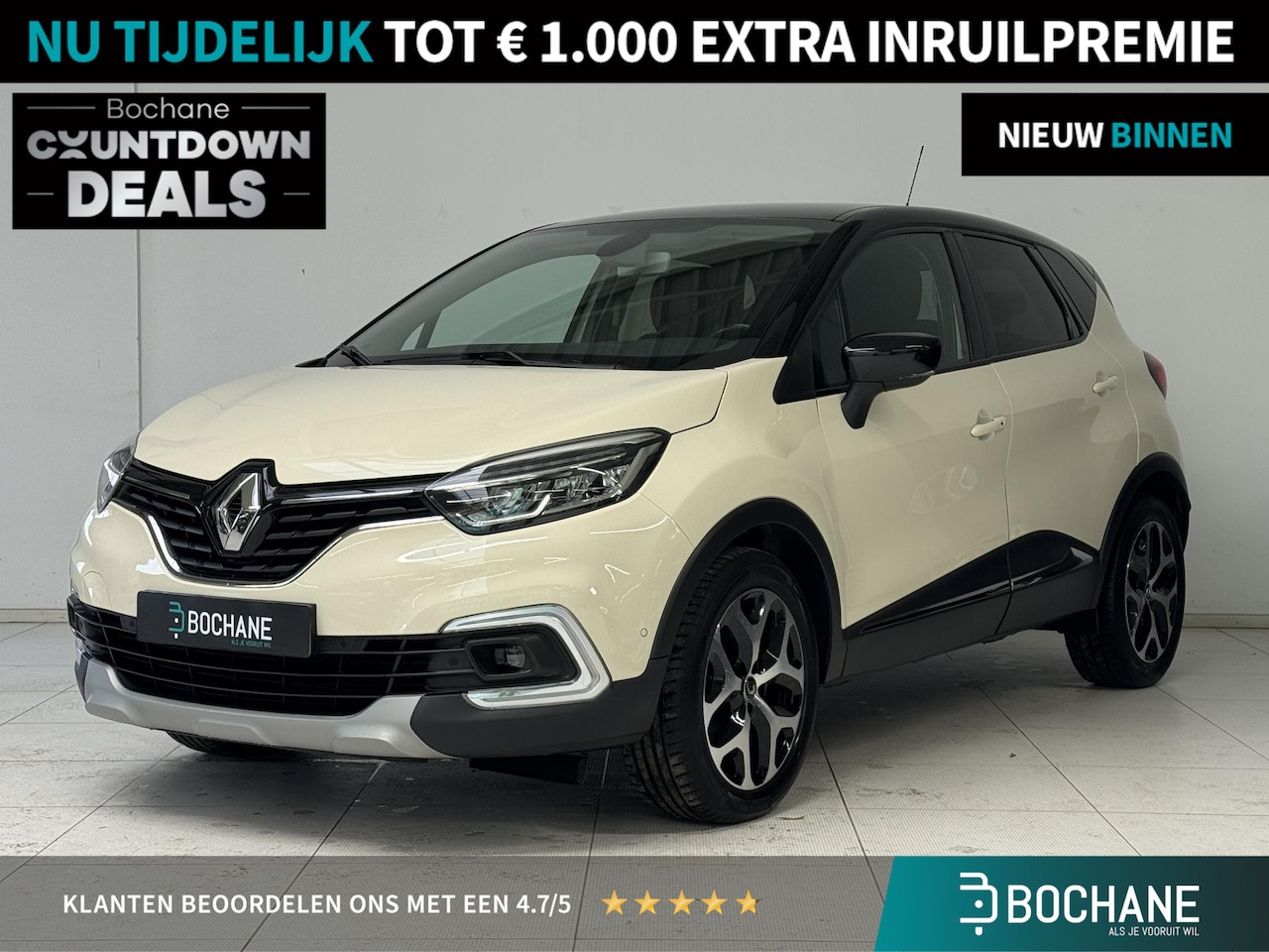 Renault Captur - 1.3 TCe Intens | Navigatie | Camera | Cruise control | - AutoWereld.nl