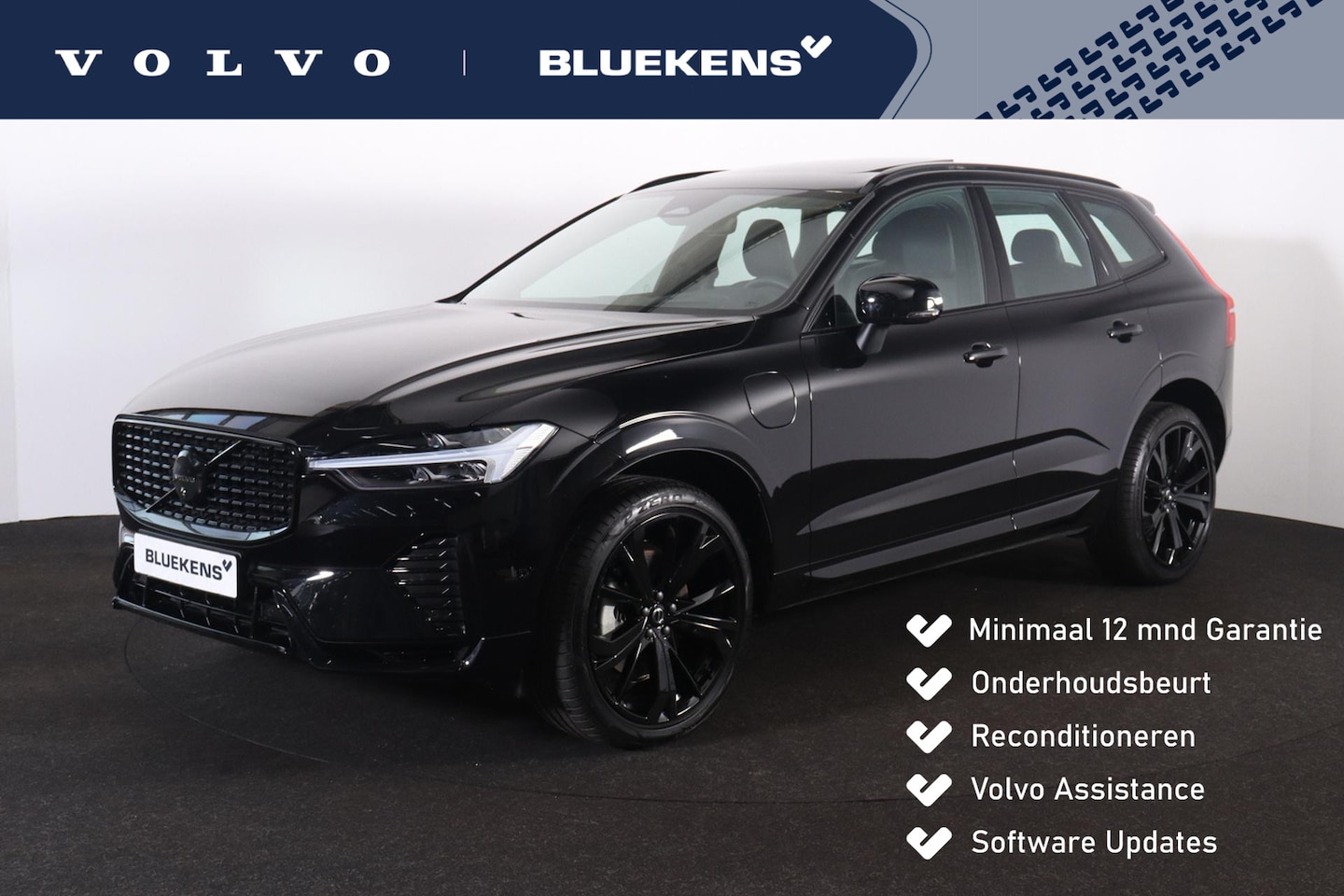 Volvo XC60 - T6 Recharge AWD Ultra Black Edition - Panorama/schuifdak - IntelliSafe Assist & Surround - - AutoWereld.nl