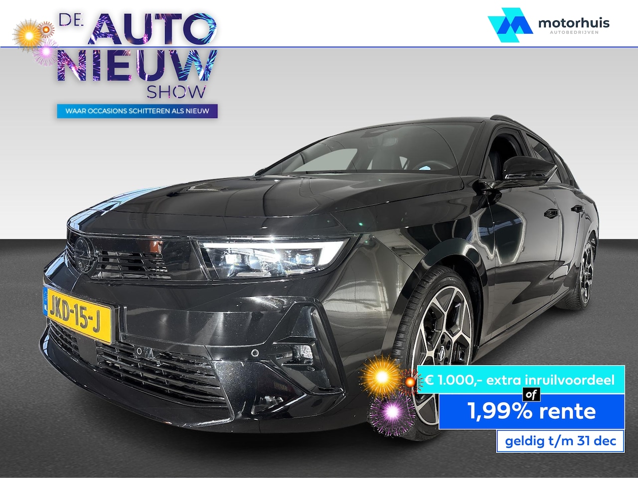 Opel Astra Sports Tourer - 1.2 Turbo 130pk Ultimate Automaat - AutoWereld.nl