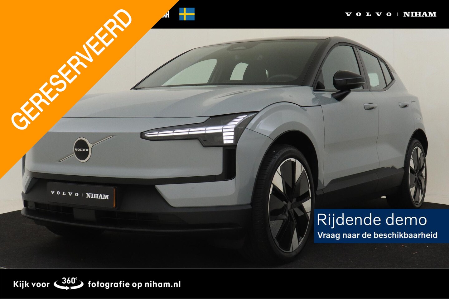 Volvo EX30 - SINGLE MOTOR EXTENDED RANGE PLUS 69 kWh -CAMERA|HK-AUDIO|ADAP.CRUISE|BLIS|20" - AutoWereld.nl