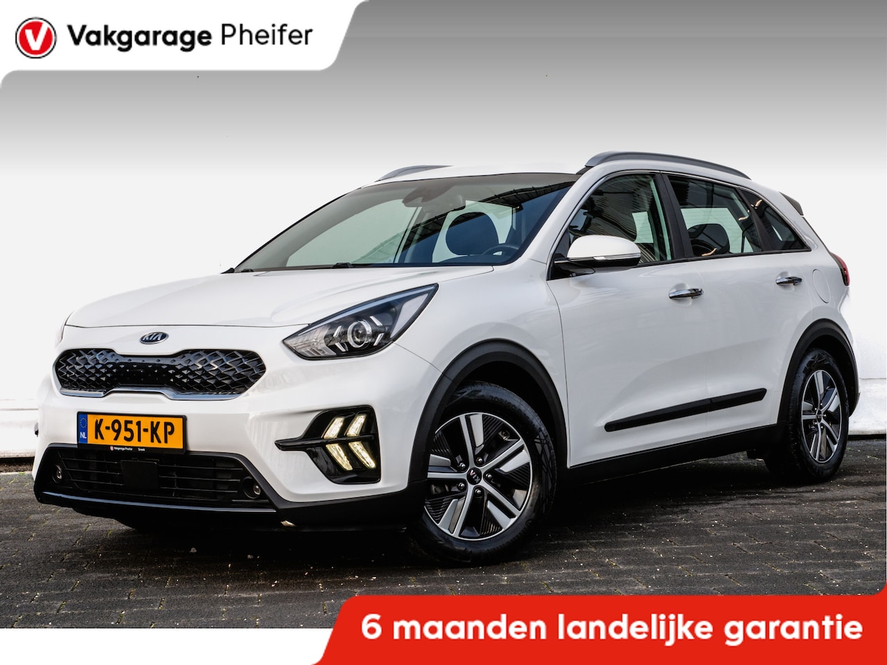 Kia Niro - 1.6 GDi Hybrid DynamicLine Trekhaak/ Navigatie/ Carplay/ Camera/ Adapt. cruise/ DAB+ - AutoWereld.nl