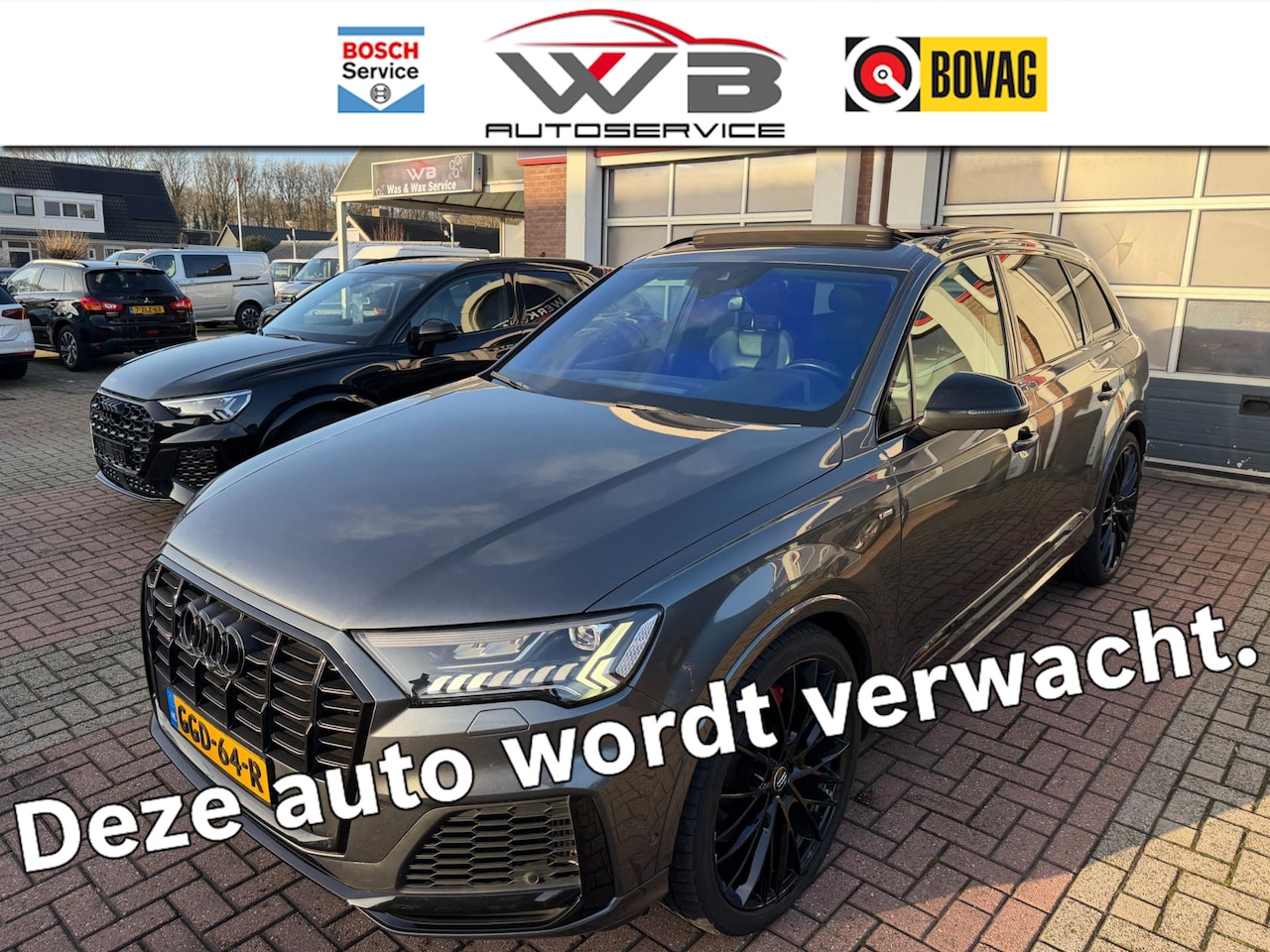 Audi Q7 - 55 TFSI e quattro S-Line I Pano I 23 inch I Trekhaak - AutoWereld.nl