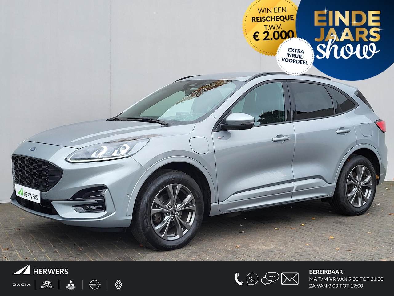 Ford Kuga - 2.5 PHEV ST-Line X Automaat / Dealer onderhouden / 1.500 kg trekgewicht / Winter Pack / He - AutoWereld.nl