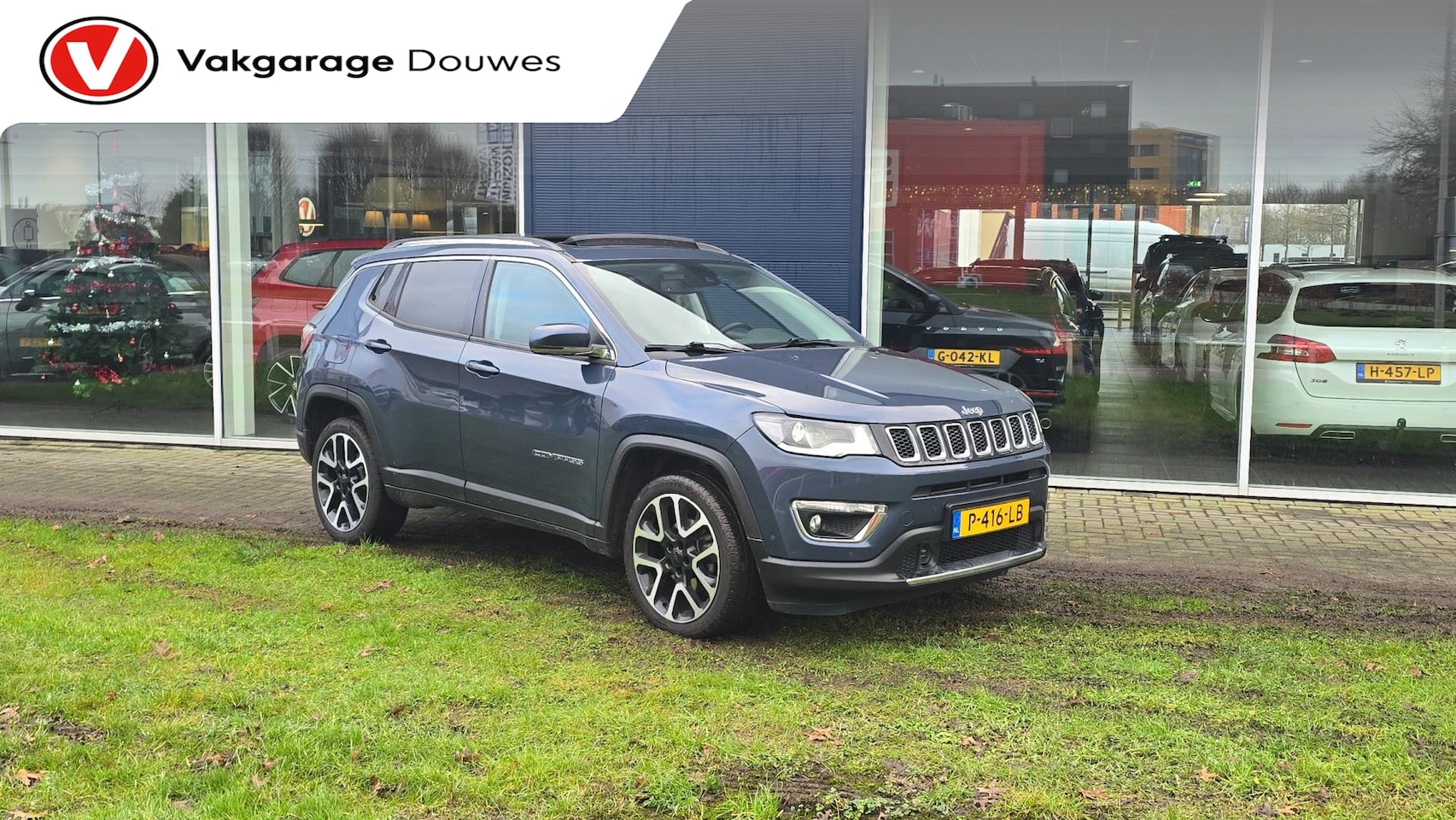 Jeep Compass - 1.3T 80th Anniversary |Pano|Automaat|Leder|Trekhaak - AutoWereld.nl