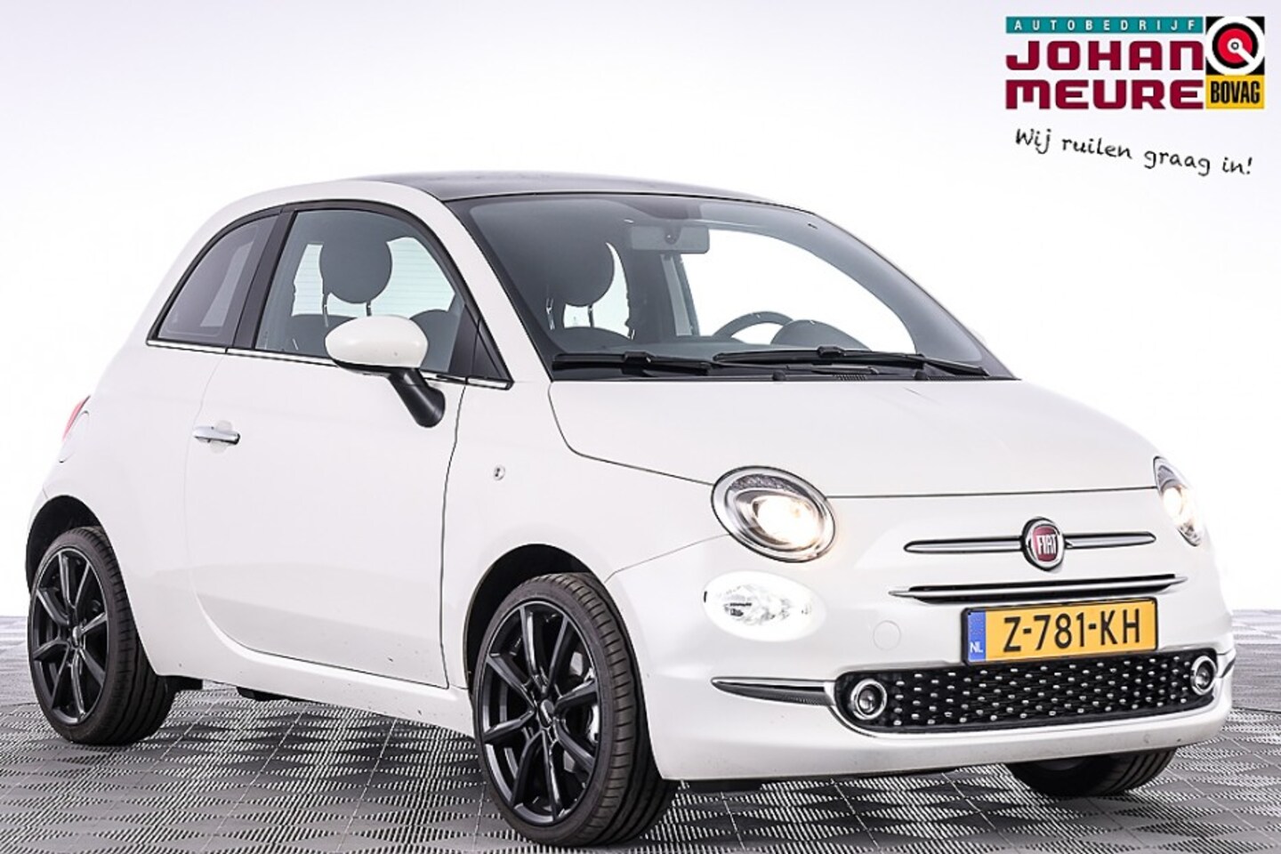 Fiat 500 - 1.0 Hybrid Dolcevita Finale | PANORAMADAK | VELGEN | Mistlampen - AutoWereld.nl