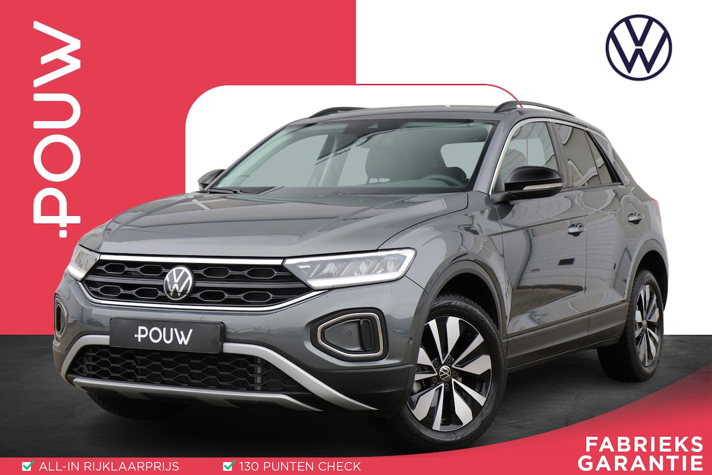 Volkswagen T-Roc - 1.0 TSI 115pk Life Edition | Navigatie | PDC | Stoelverwarming | Android Auto/Apple Carpla - AutoWereld.nl