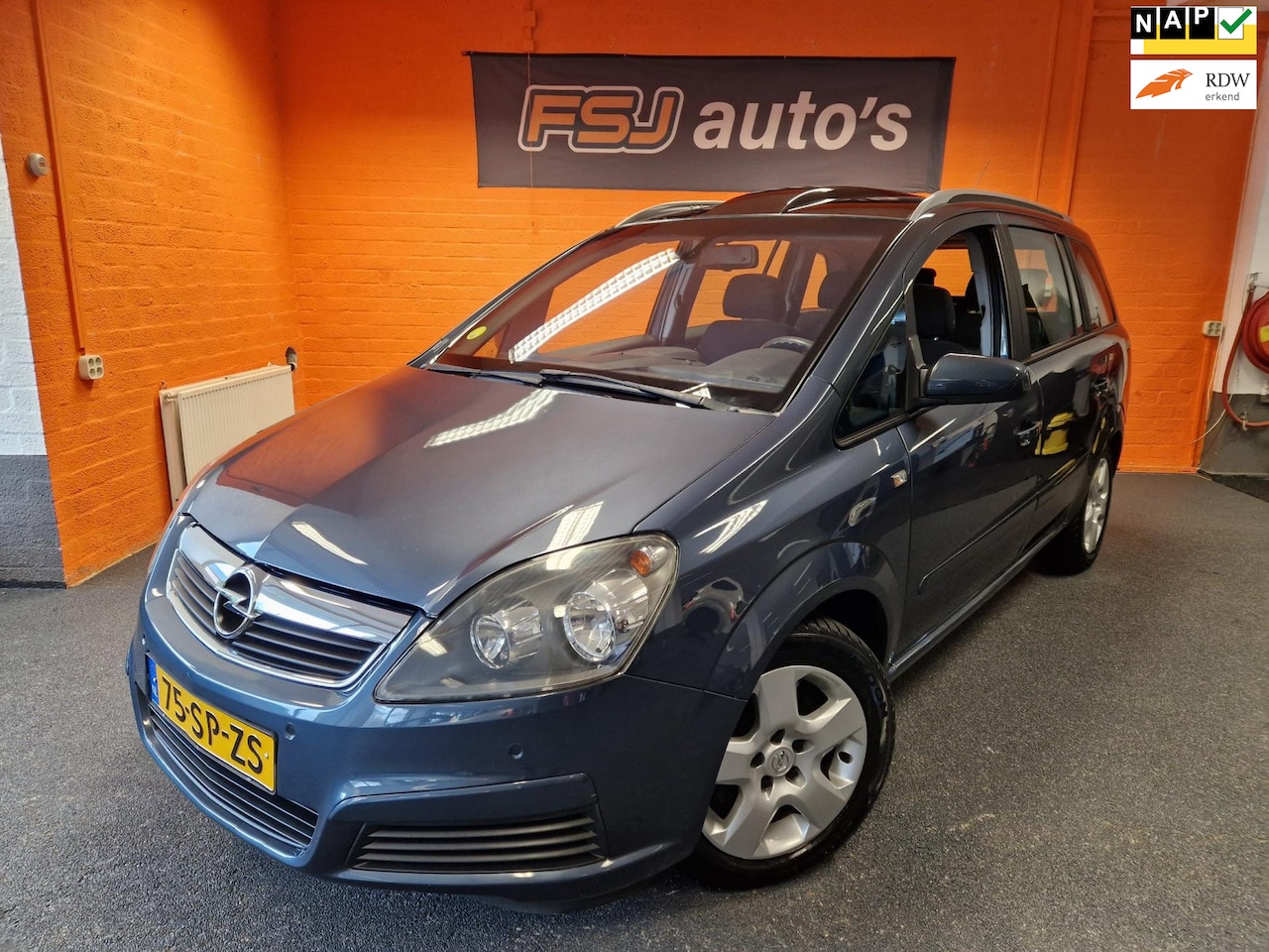 Opel Zafira - 1.8 / 7 PERSOONS / EXECUTIVE / NAVI / AIRCO!! - AutoWereld.nl