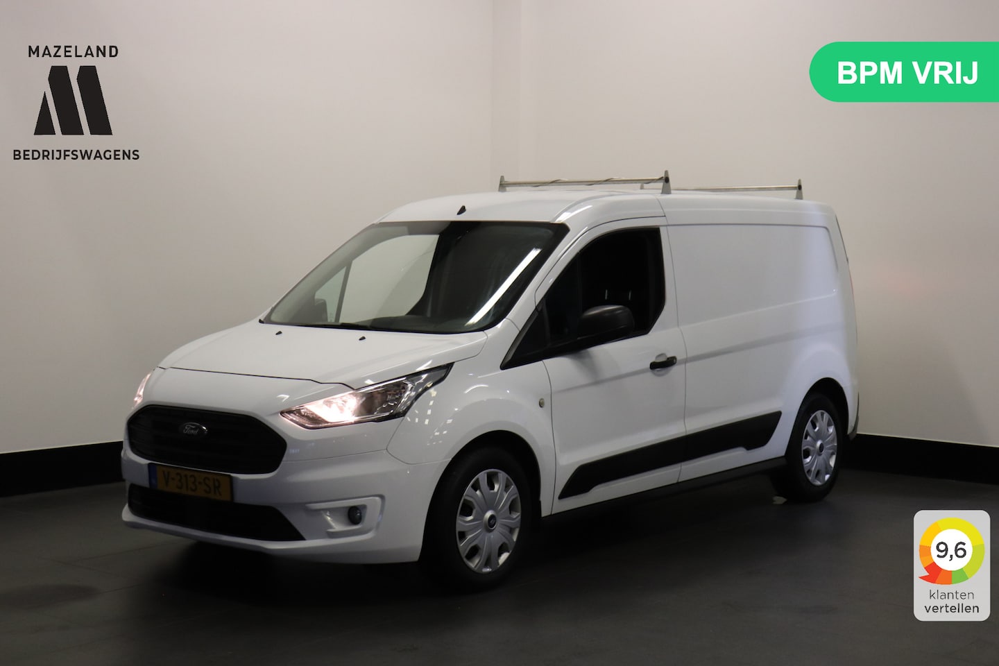 Ford Transit Connect - 1.5 EcoBlue 100PK L2 EURO 6 - Airco - Cruise - Trekhaak - €9.900,- Excl. - AutoWereld.nl