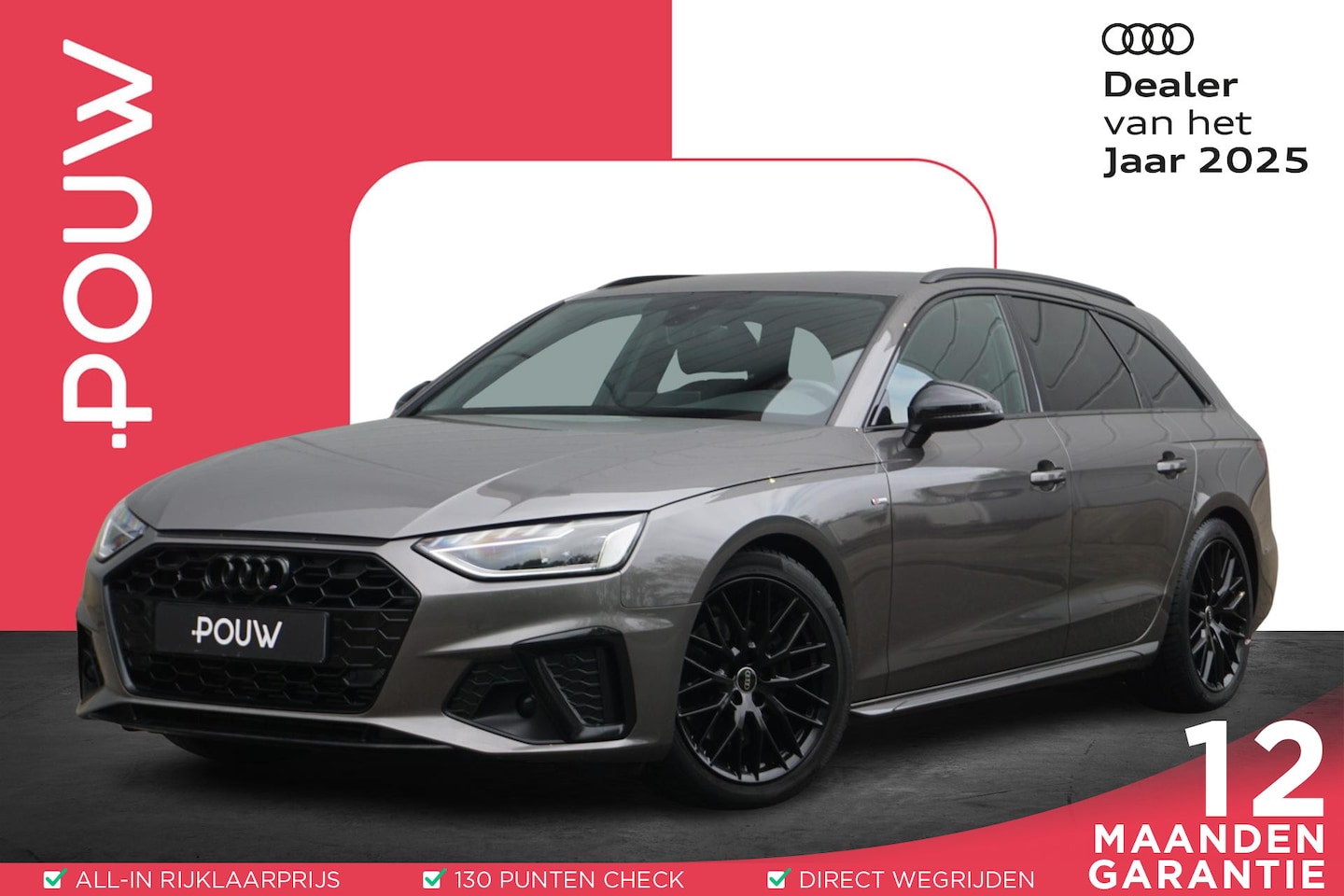 Audi A4 Avant - 35 TFSI 150pk MHEV S edition Competition | Optiek Zwart Plus | Sportonderstel | Lichtpakke - AutoWereld.nl