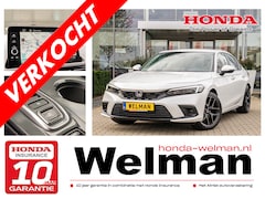 Honda Civic - 2.0i e:HEV ELEGANCE - NIEUW - HYBRID - 184 PK - 18" WIELSET