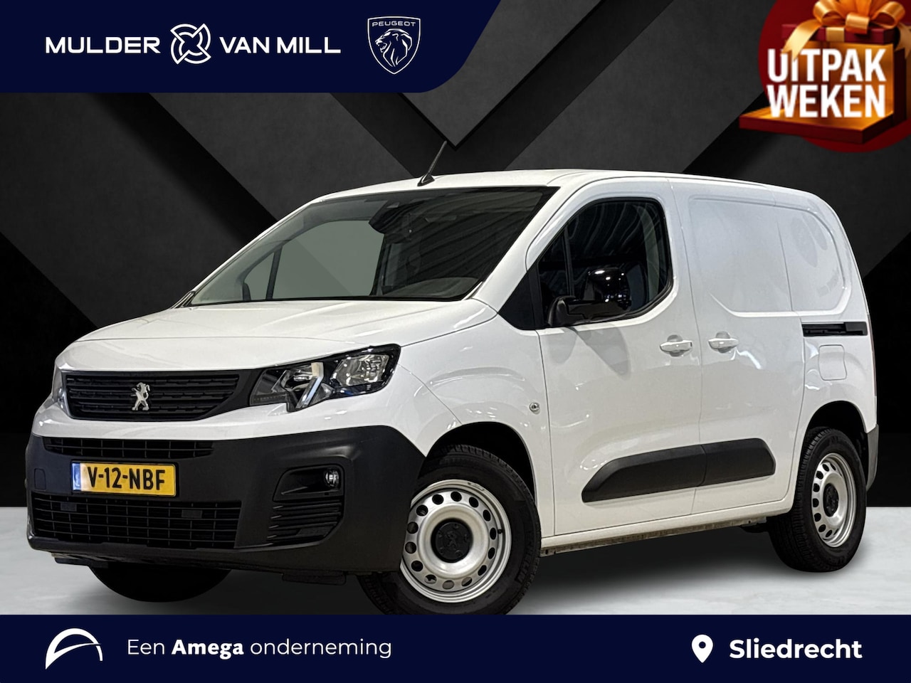Peugeot Partner - GB L1 Premium 1.2 Turbo 130pk EAT8 AUTOMAAT | WINTERPACK | 3-ZITS | 2 x SCHUIFDEUR | SURRO - AutoWereld.nl