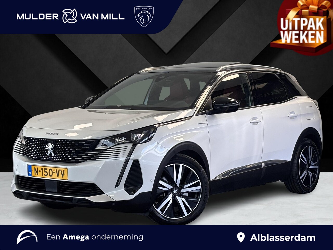 Peugeot 3008 - GT Pack 1.6 HYbrid4 PHEV 300pk e-EAT8 4x4 | SCHUIF/KANTELDAK | ELEKTR. A.KLEP | NIGHTVISIO - AutoWereld.nl