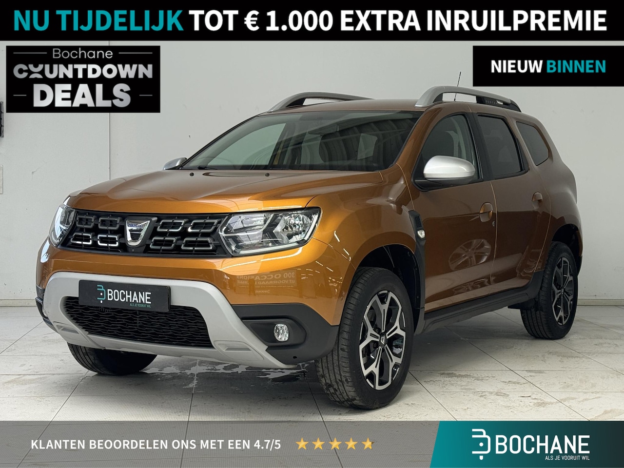 Dacia Duster - 1.3 TCe Prestige | Clima | Navi | | Trekhaak | Camera | - AutoWereld.nl