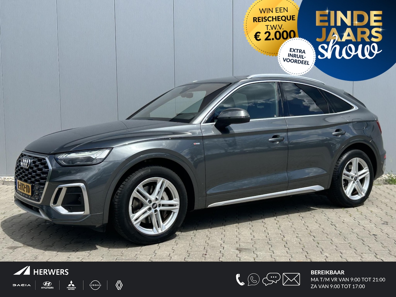 Audi Q5 Sportback - 50 TFSI e S edition PHEV / Schuif & Kanteldak /Virtual Cockpit / Navigatie / Climate Contr - AutoWereld.nl