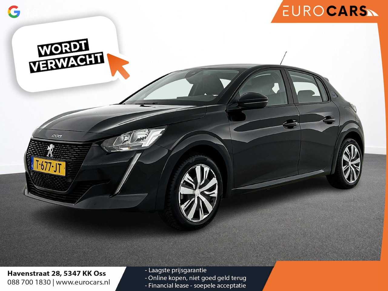 Peugeot e-208 - EV Active 50 kWh | Navigatie | Apple Carplay/Android Auto | Cruise Control | Parkeer senso - AutoWereld.nl