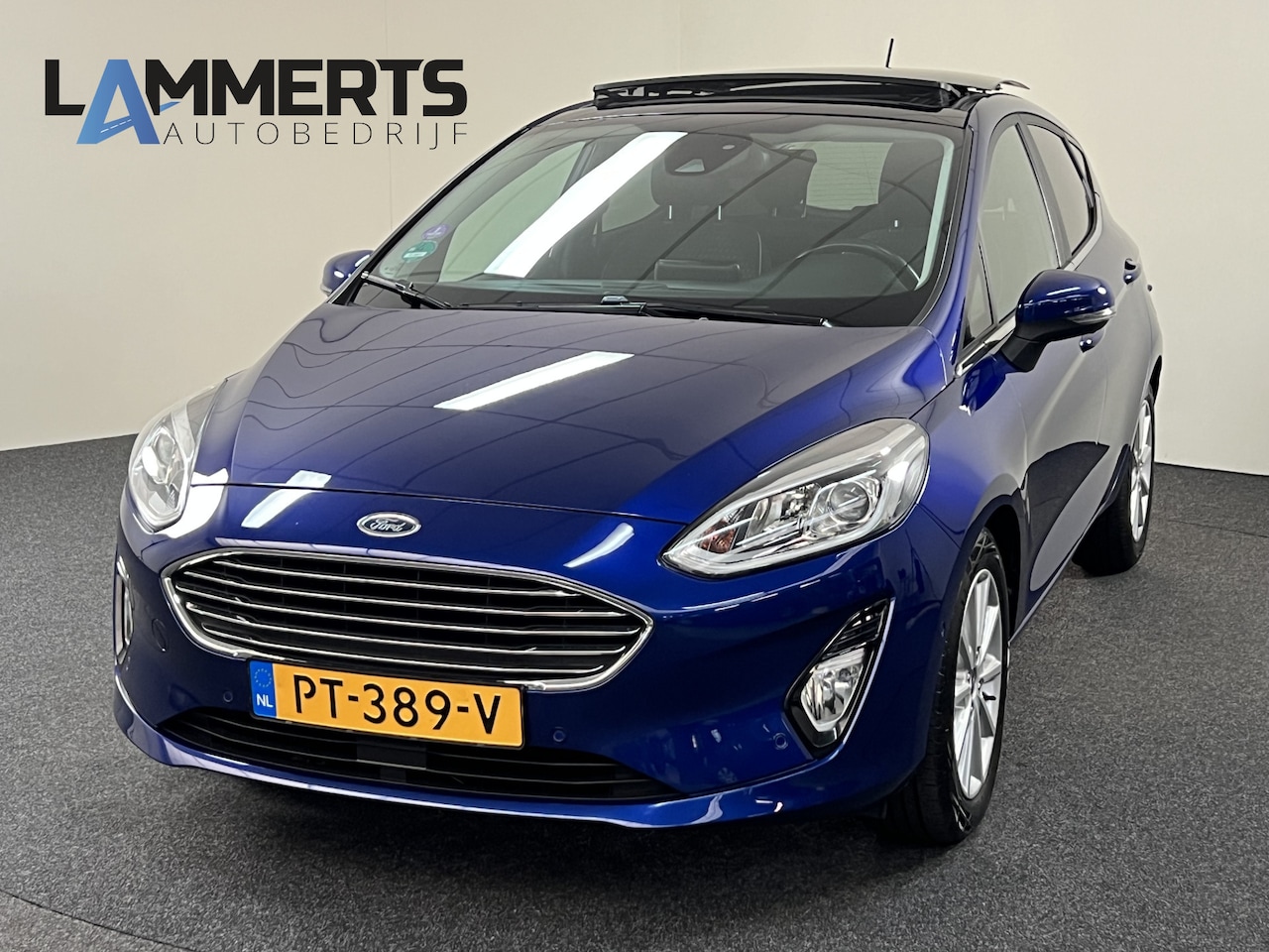 Ford Fiesta - 1.0 EcoBoost Titanium Panormadak / Climate & Cruise Cntrl. / Camera / Keyless / PDC / Carp - AutoWereld.nl